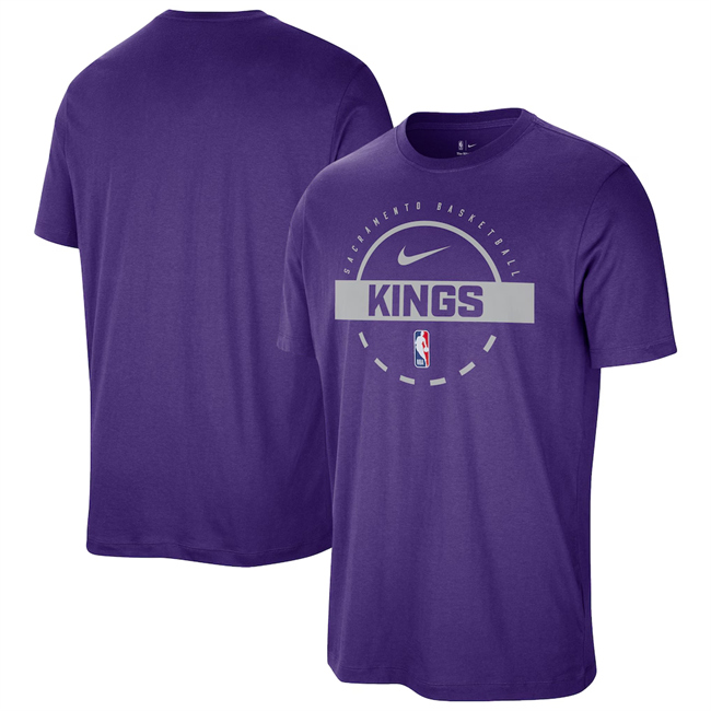 Men's Sacramento Kings Purple Practice T-Shirt