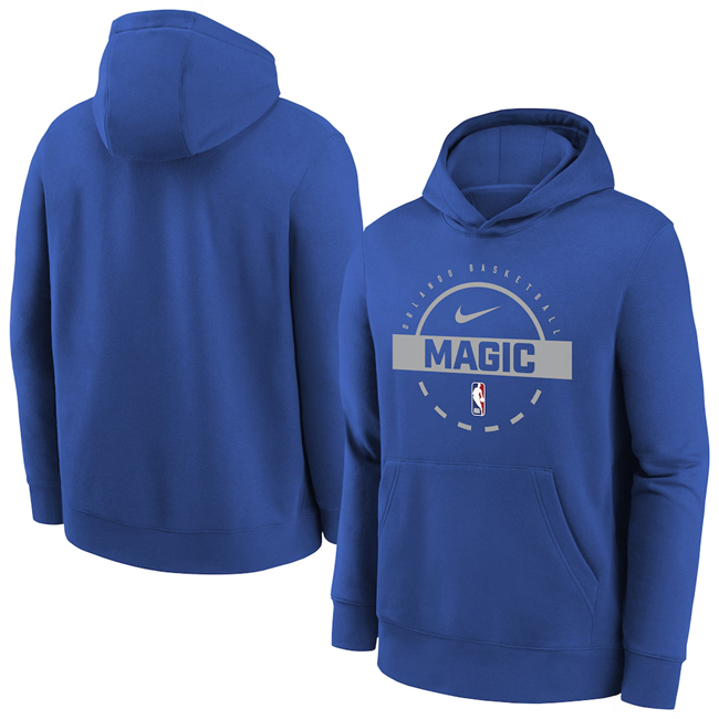 Men's Orlando Magic Royal 2026 Practice Club Pullover Hoodie