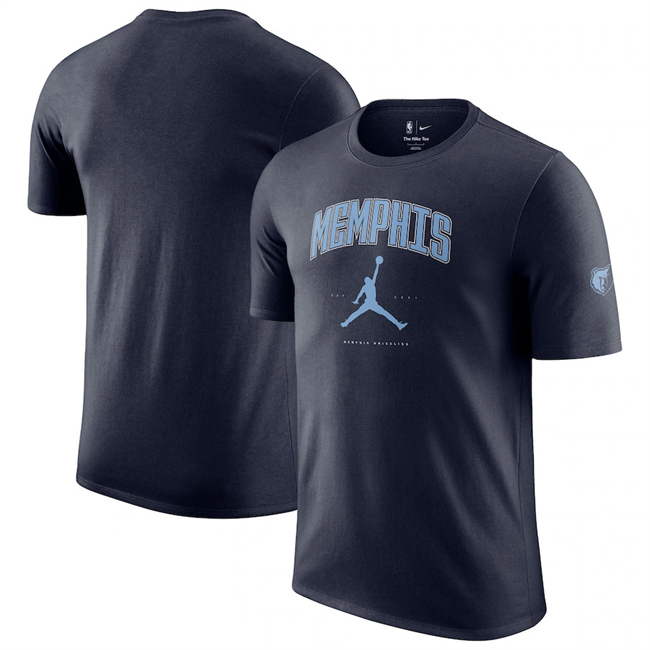 Men's Memphis Grizzlies Navy Essential Cities T-Shirt