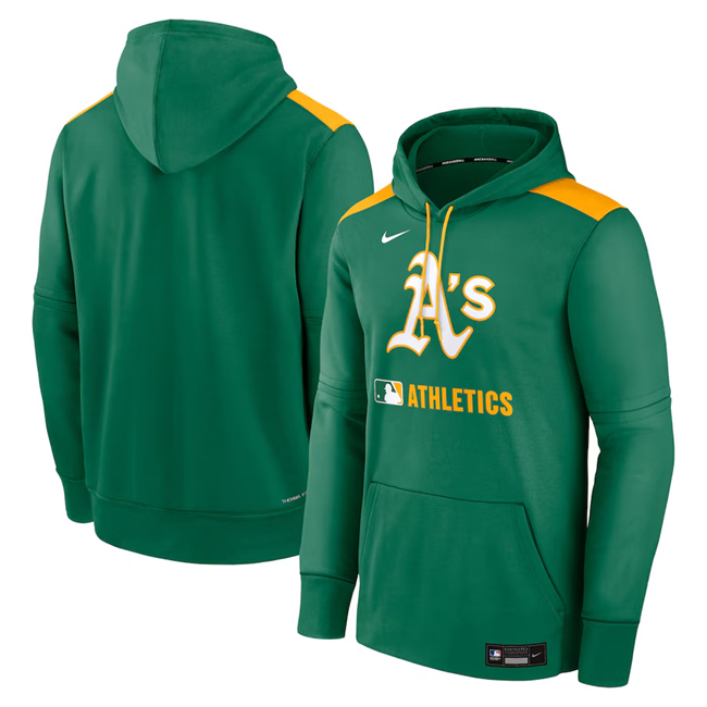 Men's Athletics Kelly Green Collection Performance Pullover Hoodie
