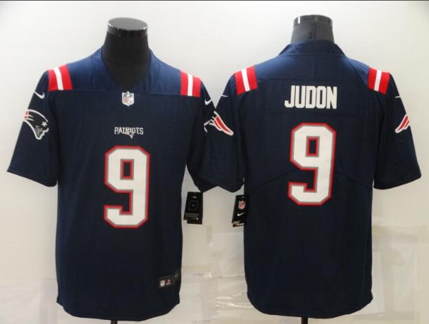 New England Patriots 9 Matthew Judon Color Rush blue Limited Jerseys